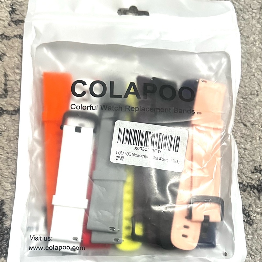 Watch Replacement Bands 9 Pack Multicolor